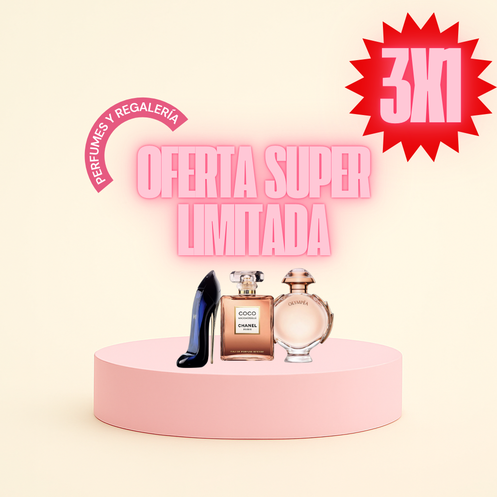 Kit 3 Perfumes Femeninos Coco Gg Y Ol